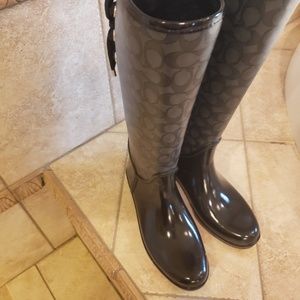 Coach Rain boots